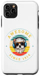 iPhone 11 Pro Max Awesome 111 Year Old Dog Lover Since 1914 - 111th Birthday Case