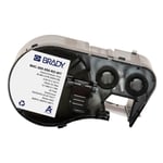 Brady M4C-500-595-RD-WT vinyltejp | vit text - rött tejp | 12,70mm x 7,62m (original)