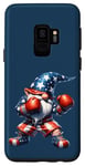 Galaxy S9 America Gnome Dad In Retro Boxing Shoes For Patriotic Boxer Case