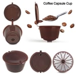 3pcs Reusable Coffee Filter Baskets for Nescafe Dolce Gusto Machine