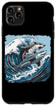 iPhone 11 Pro Max Opossum Riding Shark Kanagawa Wave Funny Possum Humor Case