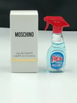 2 X Moschino Fresh Couture 5ml Edt Miniature ( Very Rare & Hard To Find )