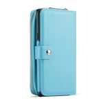 samsung Samsung Note 9 Zipper Wallet Case Light Blue