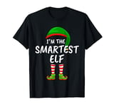 Matching Family Funny I'm The Smartest Elf Christmas T-Shirt