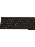 Lenovo Keyboard (DANISH) - Bærbar tastatur - til udskiftning - Dansk - Sort