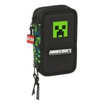 Trippelt pennfodral Minecraft Tnt Multicolour 12,5 x 19,5 x 5,5 cm 37 stycken