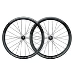 Enve ENVE SES 3.4 Disc Carbon Clincher Wheelset - 700c 12mm Front 142x12mm Rear / Black Shimano Centerlock Pair 11-12 Speed Tubeless