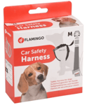 Säkerhetsbälte Flamingo Car Safety Harness Hund M