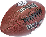 Wilson, American Football, Ballon de football américain, NFL MVP Football, Matériau Composite, Marron, Pour joueurs récréatifs, WTF1411XB