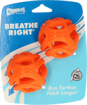 Chuckit - Breathe Right Fetch Ball Medium 6,5cm 2 pk