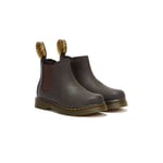 Dr Martens 2976 Gaucho Wildhorse Toddlers Brown Boots