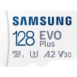 Carte mémoire microSD Evo Plus 128 Go SDXC U3 Classe 10 A2 130 Mo-s avec Adaptateur Version 2021 (MB-MC128KA-EU)[14]