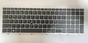 HP EliteBook 750 755 G5 G6 L29477-031 English UK Keyboard with Sticker NEW