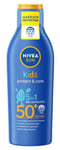 Nivea Sun Moisturising SPF50 Kids Sun Lotion 200ml