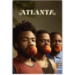 Chtshjdtb Atlanta Season 2 Donald Glover Childish Gambino Tv Series Art Posters Canvas Painting Home Decor -20X28 Inch No Frame 1 Pcs