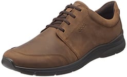 ECCO Men's Irving Lace-Up Flats, Coffee, 10 UK