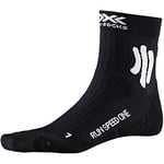 X-Socks Men Run Speed One Socks - Opal Black, Size: 35-38