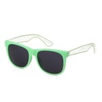 ZZOW Fashion Square Candy Color Women Sunglasses Transparent Legs Eyewear Vintage Men Green Pink Sun Glasses Shades Uv400
