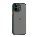 Coque Iphone 13 Pro Max (6.7') Silicone Fine Rigide Antichoc - Vert Nuit