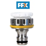 Hozelock 2041 3/4in Pro Metal Threaded Tap Connector