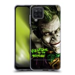 Head Case Designs Officially Licensed Batman Arkham Asylum Joker 2 Key Art Soft Gel Case Compatible With Samsung Galaxy A12 (2020)