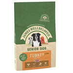 James Wellbeloved Complete Dry Senior Dog Food Turkey and Rice, 7.5 kg