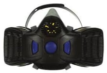 3M Respiratore A Semimaschera Senza Filtro Taglia Dim.: M Hf-802Sd, Halvmask, Andningsskydd, Luftrenande Andningsmask, Bygge, Gas & Oil, Industriellt Underhåll, Svart, Blå, Silikon, 1 Styck