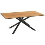 MATBORD i metall, trämaterial 180/90/75 cm 