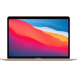 Refurbished 13.3-inch MacBook Air Apple M1 Chip with 8‑Core CPU and 7‑Core GPU - Gold