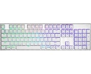 Cooler Master SK653 Hybrid Wireless Low Profile RGB Gaming Keyboard - Silver White