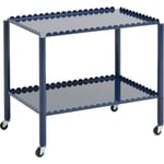 HAY Arcs Trolley Low vogn, steel blue