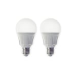 Lindby E27 8,5 W 830 LED-lamppu, lämmin valkoinen, 2 kpl
