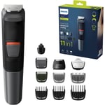 Philips 11-in-1 All-In-One Trimmer, Series 5000 Grooming Kit for Beard, Hair & -