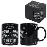 Ouija Talking Board Black Coffee Mug Paranormal Activity Tea Cup Boxed Gift
