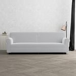 Italian Bed Linen Housse de canapé Fashionable, Gris Clair 4 Places