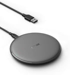 Anker Wireless Charger, Powerwave Pad for Samsung, Qi-Certified 10W Max for Ipho
