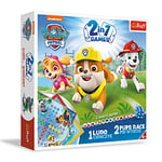 Trefl 01896 Game, 2in1 Chinese, Paw Race Paw Patrol, Viacom Paw Patrol 01896