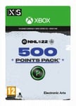 NHL 22: 500 Points OS: Xbox one + Series X|S