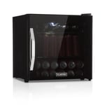 KLARSTEIN Réfrigérateur à boissons - Klarstein Beersafe L 47L Minibar porte vitrée noire & cadre inox