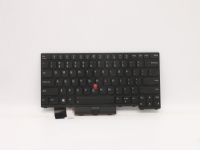 Lite-On - Erstatningstastatur for bærbar PC - bakbelysning - Engelsk - svart - for ThinkPad L14 Gen 1 20U1, 20U2, 20U5, 20U6