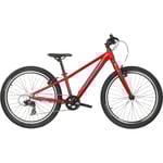 Barncykel Kross Level Jr 1.0 Red/Aquamarine 24 OS 2025