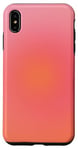 iPhone XS Max Pink And Orange Gradient Cute Aura Aesthetic Case