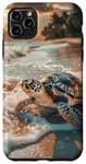 iPhone 11 Pro Max Sea Turtle Beach Turtles Design PC Case