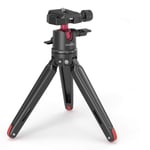 SMALLRIG Mini Tripod Tabletop Tripod with 360° Ball Head and 1/4 Screw for DSLR Cameras, Projectors, Webcams, GoPro and Smartphone Mount Adapter, Updated - BUT2664