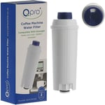 Qpro Water Filter For Delonghi Coffee Maker Machine BCO410 BCO42 BCO420