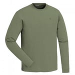 Pinewood Peached L/S T-Shirt 5404 (Färg: Mellangrön, Storlek: XL)