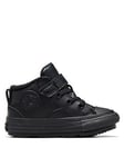Converse Chuck Taylor All Star Malden Street Boots - Black, Black, Size 4 Younger