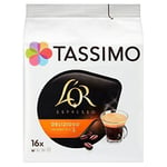 Tassimo L'OR Espresso Delicious Coffee Pods (Pack of 5, 80 pods in total, 80 se