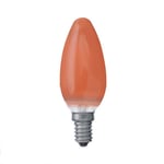 Orange glödlampa kronljus E14 25W