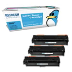 Refresh Cartridges 3 Colour Value Pack 650A Toners Compatible With HP Printers